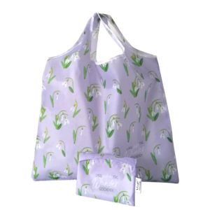 OEM 50cm 210D 45cmx60cm Nylon Folding Shopping Bag