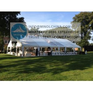 Hard Pressed Outdoor Wedding Marquee Tents Anti Rust Surface