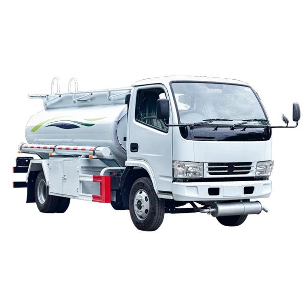 Buy 5000KG Left Hand Drive Fuel Oil Tanker Truck 4X2 Fuel Delivery Tank Truck at wholesale prices
