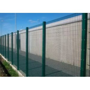 Security 358 High Security Fence Glavnized And Electrostatic Polyester Powder