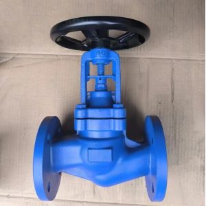 bellows globe valve with body material GG25 bonnet GS-C25