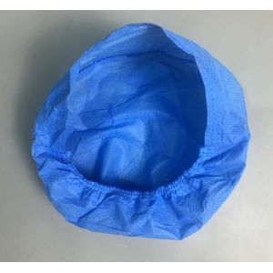 China Custom Bouffant Style Surgical Surgical Skull Cap Scrub Hats With Elastic on sale