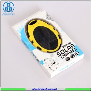 Solar power bank 5000mah for smartphone