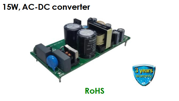 Buy 15W/12V  Power Supply  305VAC Input Switching Mode Power Supply at wholesale prices