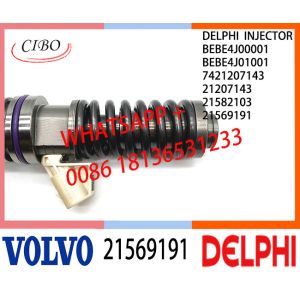 Fuel Diesel Injector 21569191 BEBE4J00001 BEBE4J01001 21207143 21582103