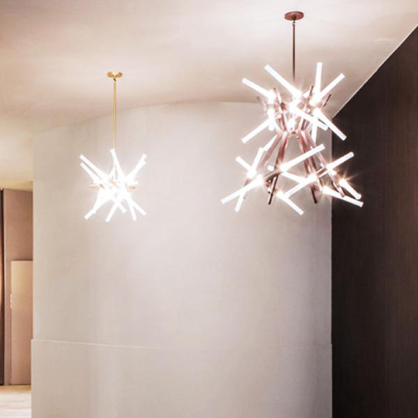 Black Gold Dining room Kitchen Living room farmhouse lighting Astral Agnes LED Chandelier(WH-MI-161)