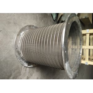 Clog Resistant Rotary Screen Drum With High Mechanical Performance