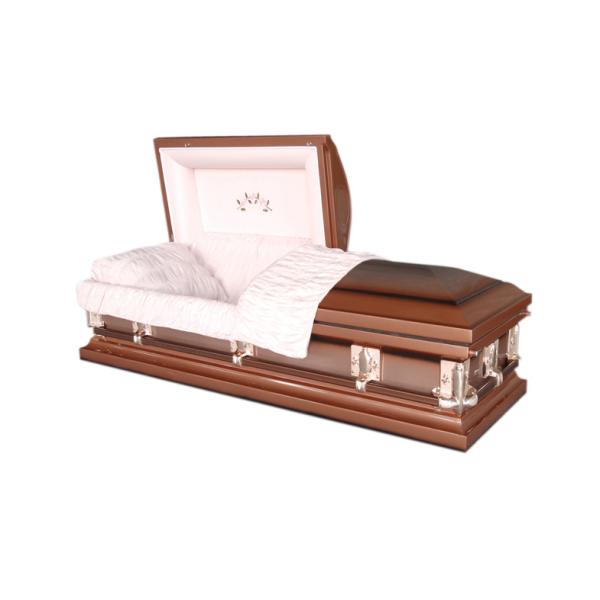 Buy American style metal casket MC002 , 18gauge steel for adult at wholesale prices