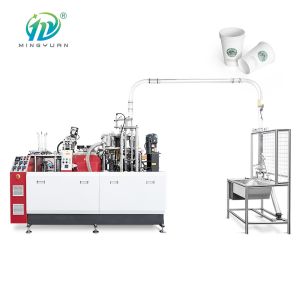 Automatic Ultrasonic Disposable Paper Cup Making Machine 3 Phase