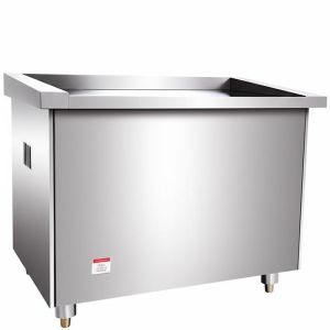Stainless Steel 304 Teppanyaki Grill Table with Gas Heating