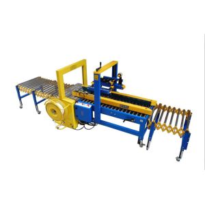 Multifunctional Vertical Can Packaging Machine Carton Erector / Packer