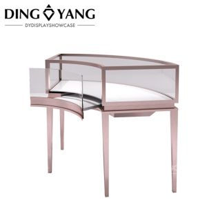 Customize Different Light Source Jewelry Display Case Combination Of Practicalit