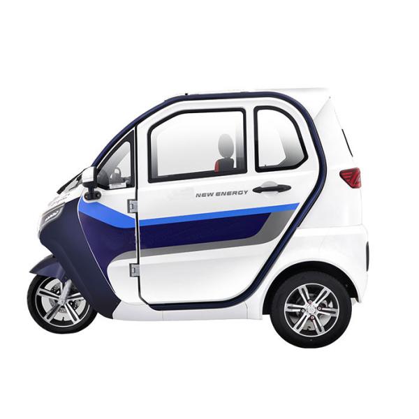 Buy Enclosed 3 Seats Three Wheel Electric Tricycle 55km/H OEM at wholesale prices