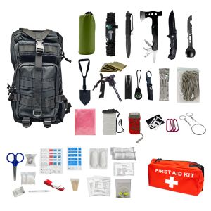 Flood Fire Emergency Disaster Kit Outdoor Earthquake First Aid Class I