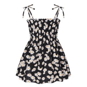 Children's Dress Clothing New Printing Summer Girls' Suspender Dress