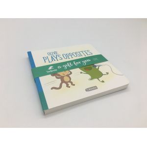Recycled Material Hardcover Personalized Board Books For Children Educational