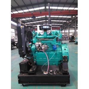 1500rpm Weifang diesel engine K4100D for prime power 24KW /30KVA diesel genset