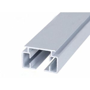 Curtain Rail Fitting Extruded Aluminum Profiles Curtain Track 6063 Material