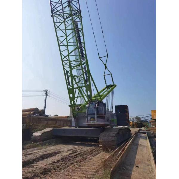 180 Ton Second Hand Boom Crawler Cranes With 5 Shafts in Good Condition