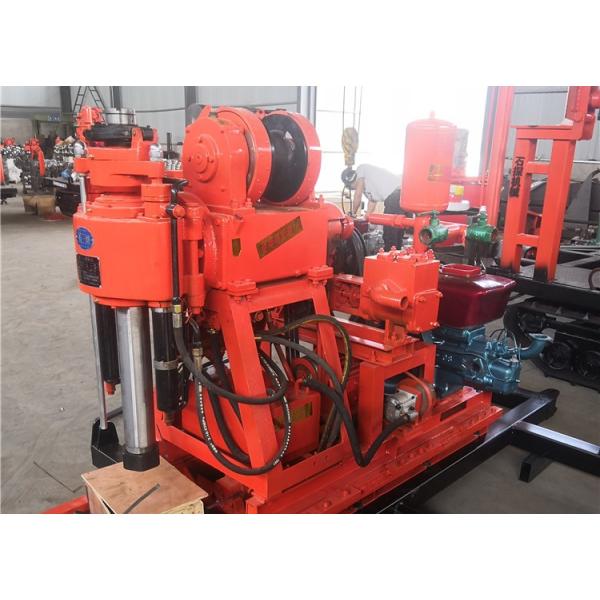 Highly Efficient Soil Investigation Coring 150 Meters Engineering Drilling Rig