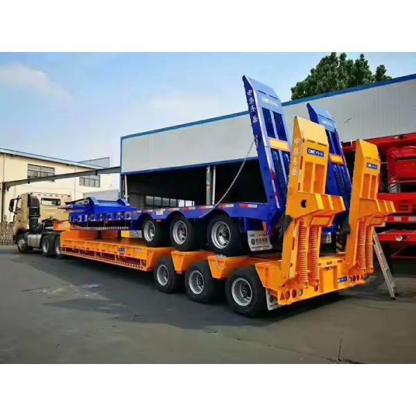Steel Iron 20ft 40ft 50ft 53ft 2 3 4 5 Axles Frame Shipping Container Chassis Skeleton Semi Trailer