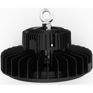 200W High Power LED Round High Bay Light Dimmable Eco Version Die Casting