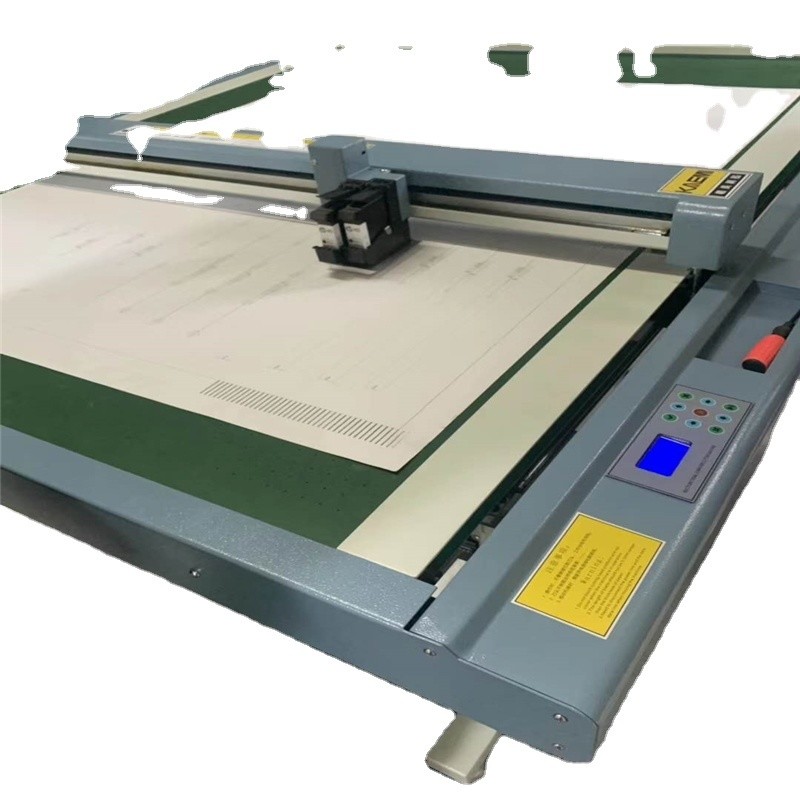 Quality 1500*1200mm Print Dimension Flatbed Cutting Machine for HP45 Ink Box Contour Cutting for sale