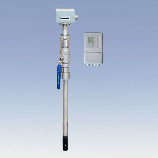 insertion inserted type water flow meter welding connection no ball valve