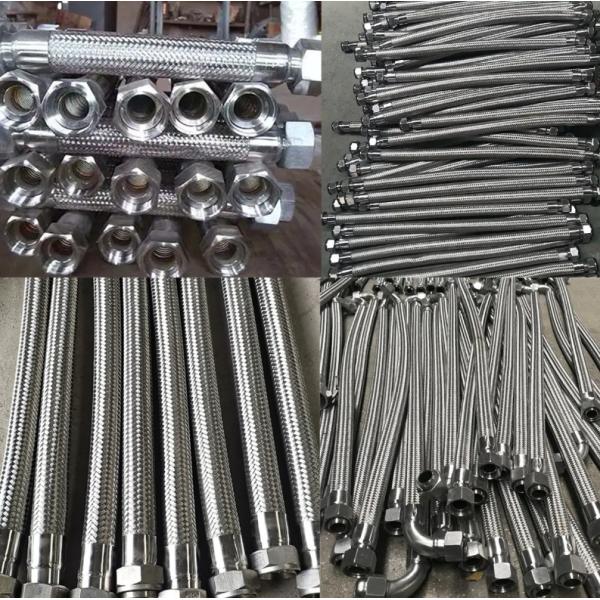 High Quality Threaded Hose Braided Stainless Steel Metal Hose