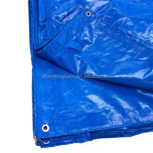 Stripe Style UV Resistant PE Tarpaulin for Moisture-Proof and Waterproof
