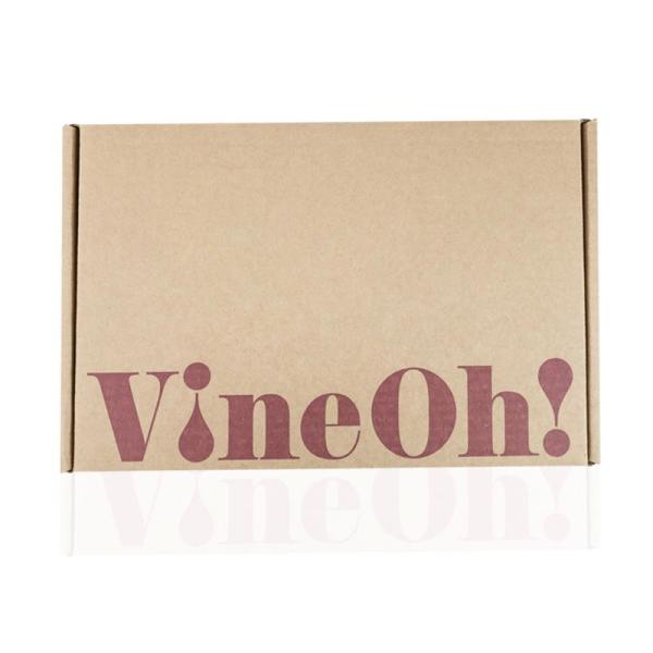 Custom Printing Logo Sale Hot Retail HigH Quality Flat Pack Wine Corrugated Mailer Boxes Packing