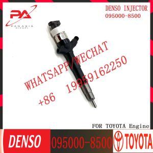Common Rail Fuel Injector 23670-30280 095000-8500 For Denso Hilux Hiace Land