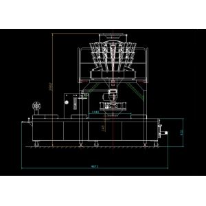 2500 Gram Braised Poultry Marinated Poultry Packaging Machine With ROMA