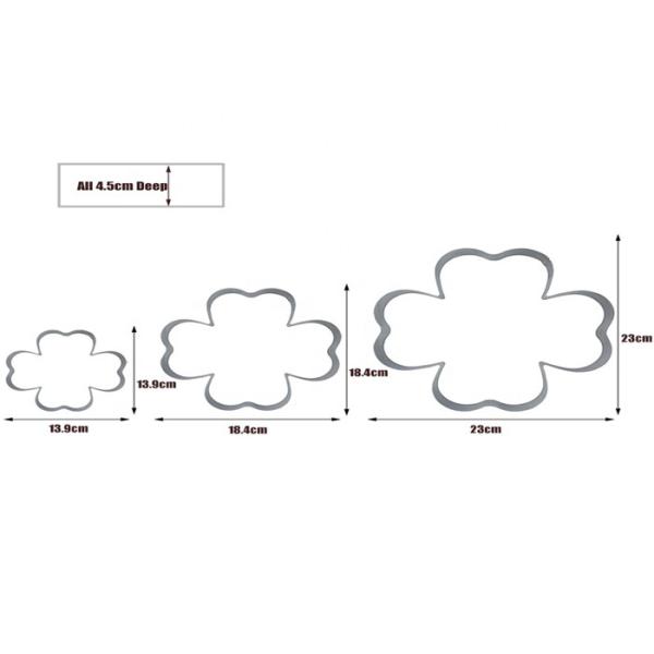 RK Bakeware China- Stainless Steel Mousse Ring For Making Mousse Cake
