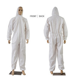 China CE / ISO Disposable Protective Coverall For Asbestos Construction Industry on sale