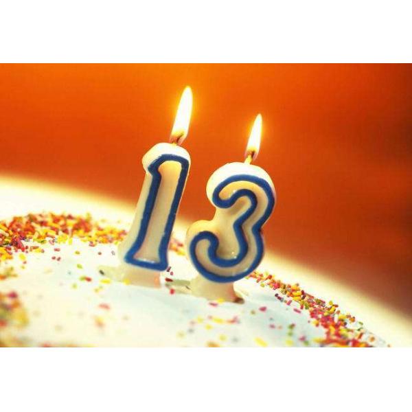 Safe Custom Birthday Cake Candles , Little Number Wedding Anniversary Candles