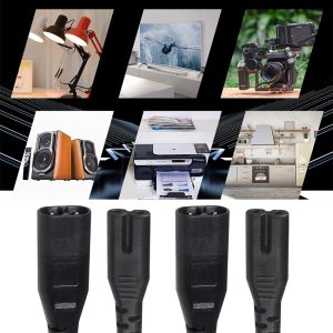 IEC 320 C7 to C8 Power Cord 10A 250V 18AWG for Electronics