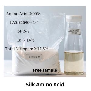 Quality Hydrolyzed Silk Amino Acids Raw Material White Powder Silk Peptide for sale
