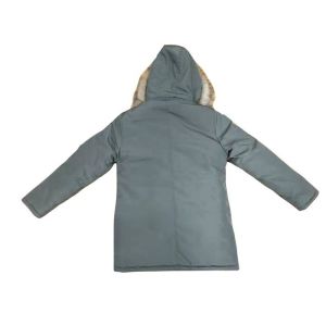 Mens Puffer Coat With Fur Hood Mens Knee Length Puffer Coat