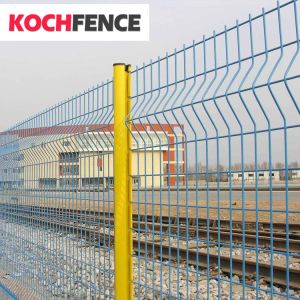 3D Powder Coated Fence Panels , Durable Welded Wire Mesh Fence For Garden