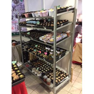 garden, nursery and florist display danish flower/plant trolley