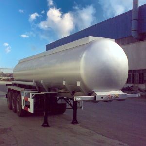 3 Axles 45000L 29t Aluminum Tanker Trailers For Sale