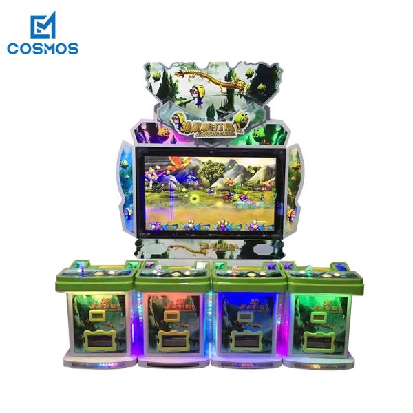 Buy Big 55 Inch Fish Table Game Machine 12V 4 Pins With 4 Seats at wholesale prices