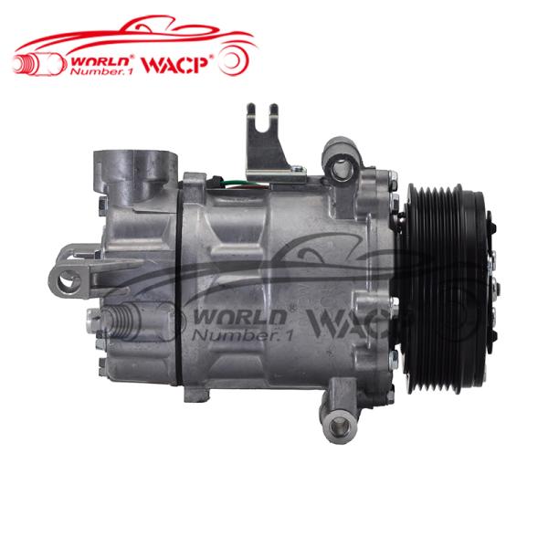 Buy SD6V121948 6RF820803E SG4371400220 6V12 12V Car AC Compressor For VW Polo Skoda Rapid WXVW011 at wholesale prices