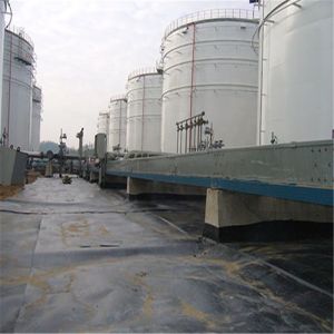 Industrial Design 1.0mm Thick HDPE Geomembrane for Circular Tanks in Fish Prawn