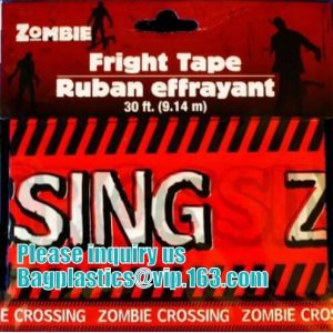 Halloween Caution Tape , Custom Printing Caution Tape Halloween Banner,Halloween