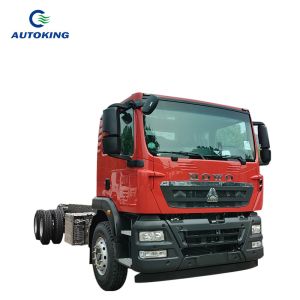 Used Sinotruck 4x2 HOWO Dump Truck With 300-400L Fuel Tank Capacity And Left Steering