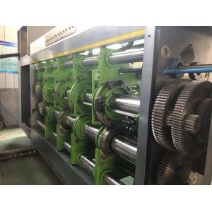 Automated Flexo Printer Slotter Die Cutter Stacker Machine 150pcs/min