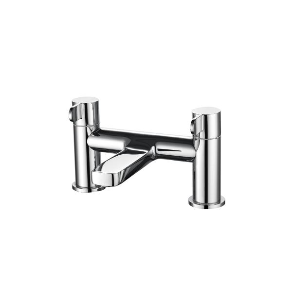 Buy Modern Brass Material Bath Shower Mixer Faucet Adjustable 2 Handles at wholesale prices