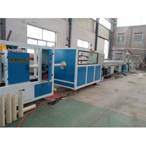 16 - 63mm PVC Pipe Making Machine With Twin Screw Extruder
